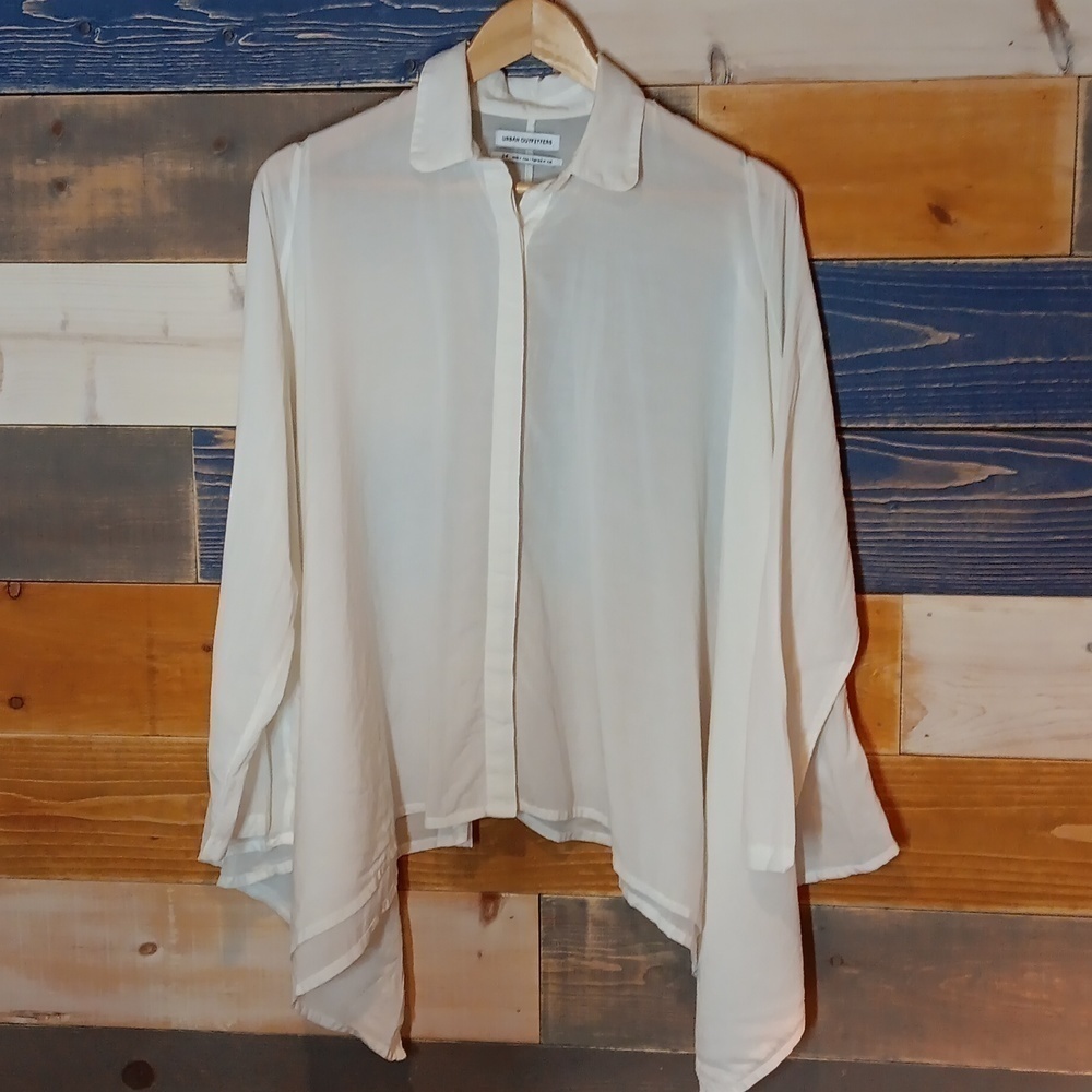 Urban Outfitters Classic Blouse S White